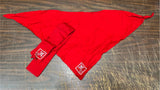 VTG 1950s Boy Scouts of America Lot of 2 Red Neckerchief bandana & sash