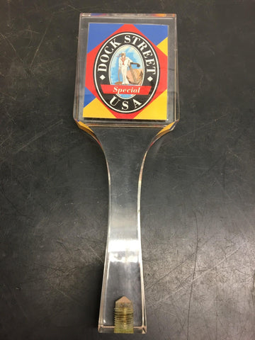 Dock Street Special Beer - Tap Handle - Acrylic - USA