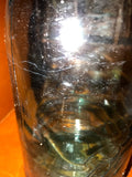 Ball Mason Blue Glass Canning Mason's Jar 1/2 Gallon Jar Without A Lid