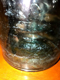 Ball Mason Blue Glass Canning Mason's Jar 1/2 Gallon Jar Without A Lid