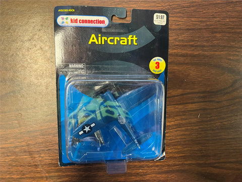 VTG Maisto Kid Connection Airplane F4U-1D ABG-2 blue plane NIB