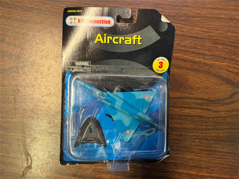 VTG Maisto Kid Connection Airplane Mirage 2000C Blue Jet plane