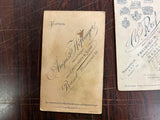 VTG Antique Early 1900s German Photographer's Photographs Lot of 9 Willy Schrade