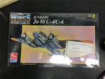 UNOPEN VINTAGE AMT Junkers Ju 88 C-4 C-6 Sealed 1/72 Scale Airplane Model Kit 18