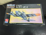 UNOPEN VINTAGE AMT Junkers Ju 88 C-4 C-6 Sealed 1/72 Scale Airplane Model Kit 18