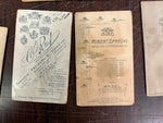 VTG Antique Early 1900s German Photographer's Photographs Lot of 9 Willy Schrade