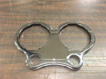 Arlen Ness Dual Gauge Mount 1984^ Chrome T-Bars 1' Diameter and 3-1/2' Centers