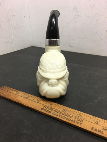 Avon Oland After Shave 6fl oz bottle cologne antique collectible bulldog pipe