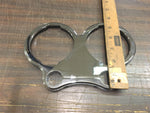 Arlen Ness Dual Gauge Mount 1984^ Chrome T-Bars 1' Diameter and 3-1/2' Centers