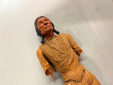 VTG 1960s Marx Johnny West Chief Cherokee cowboy action figure missing limb
