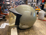 Vtg Bell Helmet 3/4 Open Face 1970s Clothing motorcycle Flip Shield