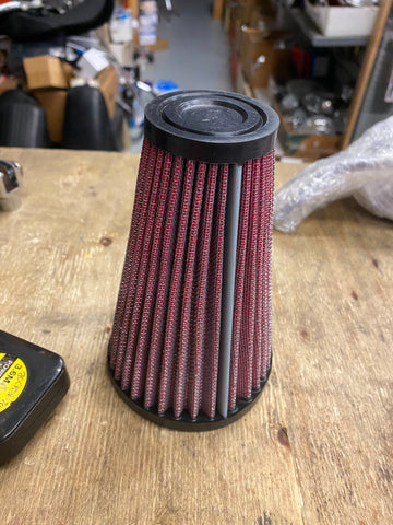 Cone Spike Air Cleaner Harley Chopper Replacement Filter Motorcycle Honda Kawasa