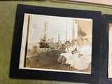 VTG Antique Early 1900s Lot of 5 Black & White Photographs Men & Women