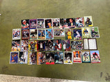 VTG Lot of 37 Hall of Fame Player's Sports Cards: Football Hockey Baseball Shaq