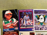 VTG Lot of 37 Hall of Fame Player's Sports Cards: Football Hockey Baseball Shaq