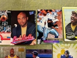 VTG Lot of 37 Hall of Fame Player's Sports Cards: Football Hockey Baseball Shaq