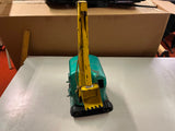 VTG 1950s Structo Construction Co Green Metal Power Scoop Shovel toy Rare
