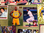 VTG Lot of 37 Hall of Fame Player's Sports Cards: Football Hockey Baseball Shaq