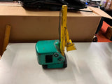 VTG 1950s Structo Construction Co Green Metal Power Scoop Shovel toy Rare