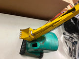 VTG 1950s Structo Construction Co Green Metal Power Scoop Shovel toy Rare