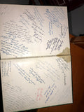The Bridger 1945 End of WW2 School Yearbook Ambridge Pennsylvania signatures!