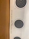 case Rock Island Arsenal Small Bore 50 Ft. U.S Rifle Targets Practice Range Lot