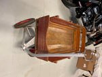 1930's Vintage Wooden Wagon Radio Flyer Rapid Delivery Deluxe Kids Toy Unrestore
