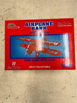 vtg racing champions Budweiser Bill Elliot #11 Airplane Diecast coin bank