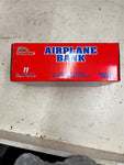 vtg racing champions Budweiser Bill Elliot #11 Airplane Diecast coin bank