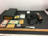 Vtg Oster Model No. A2 small animal clipper Trimmer Groomer Box 2 Clippers Lot