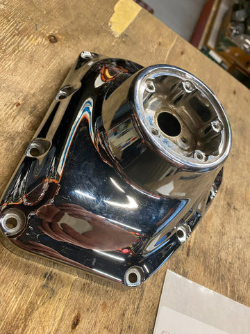 Chrome Cam timing Cover Harley Twin Cam Dyna Softail Touring