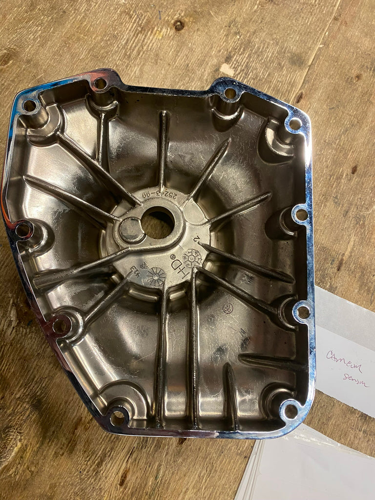 Chrome Cam timing Cover Harley Twin Cam Dyna Softail Touring
