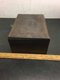 Vintage Sawyers View master-46 reels in humidor case antique 1940's collectible