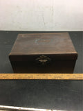 Vintage Sawyers View master-46 reels in humidor case antique 1940's collectible