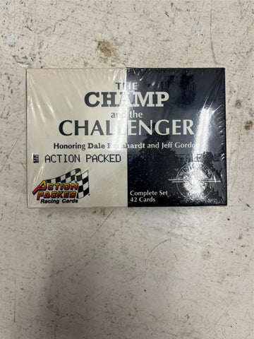 vtg 1994 Action Packed racing cards Factory sealed the champ and the challenger