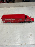 vtg 1992 Bill Elliot Budweiser Racing 1/64 diecast semi hauling truck