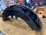 Vivid Black Front Fender Harley FLHX Road Street Glide Touring 2014^ OEM Nice!