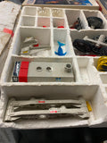 Vtg 1980's ROBOTIX Series R-1500 Robot Space ship Toy Game model mb Modular Educ