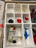 Vtg 1980's ROBOTIX Series R-1500 Robot Space ship Toy Game model mb Modular Educ