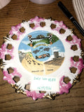 Vintage Indianapolis Parade Lap Tower Souvenir Plate From The 1972 Indie 500!