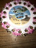 Vintage Indianapolis Parade Lap Tower Souvenir Plate From The 1972 Indie 500!