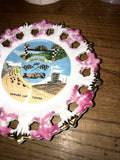 Vintage Indianapolis Parade Lap Tower Souvenir Plate From The 1972 Indie 500!