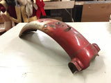 Honda XL XR 100 Vtg 1970s metal red rear fender motorcycle OEM