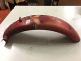Honda XL XR 100 Vtg 1970s metal red rear fender motorcycle OEM