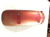 Honda XL XR 100 Vtg 1970s metal red rear fender motorcycle OEM
