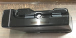 Vivid Black w/Lower Silver Pin Stripes Harley 1993-2013 Left Saddlebag NOS FLH