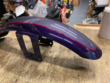 NOS Front Fender Harley Dyna Sportster FXDL 2004 Burgandy Purple 39mm Factory Pa