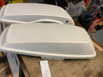 Crushed White Pearl Saddlebag Lid Harley FLHX Street Road Glide King OEM 2017 R