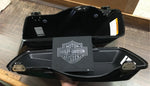 NOS FLH Right Vivid Black 1993-2013 Saddlebag w/ Lid Harley Latch Touring Bagger