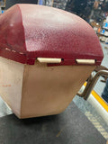 Vtg Saddlebags Buco Beck Small Motorcycle Harley Indian Triumph Cub BSA 1950's